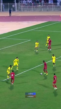 Muhsen Al-Ghassani menambah derita skuad kebangsaan dengan jaringan kedua Oman.