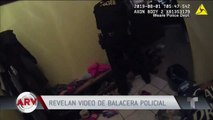 Revelan imágenes de balacera mortal entre policías y un hombre drogado