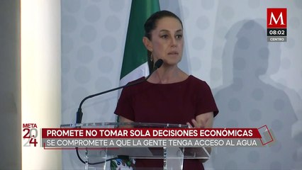 Sheinbaum asegura que apoyará a Nuevo León en acceso al agua