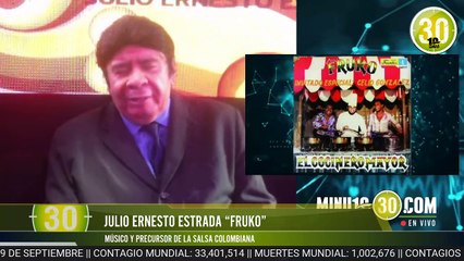 Fruko Julio Ernesto Estrada una institución de la música colombiana en exclusiva con Minuto 30