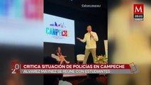 En Campeche, Máynez se abalanza contra Layda Sansores: 