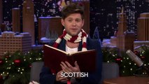 The Tonight Show: Niall Horan lee Twas la noche antes de Navidad con siete acentos diferentes