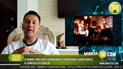 Jimmy Sossa, cantante vallenato, exvocalista de El Combo de las Estrellas y exvocalista de Los Inqui