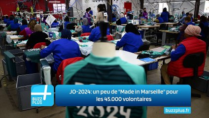 JO-2024: un peu de "Made in Marseille" pour les 45.000 volontaires