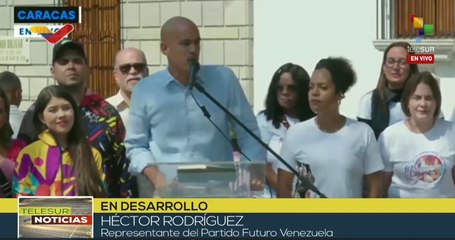 Rodríguez: en el Movimiento Futuro pueden venir todos y todas los que quieran apostar al país