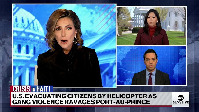 New images show U.S. evacuating stranded Americans from Haiti amid gang violence720p