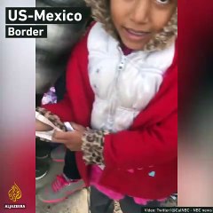 Descargar video: #VIRAL: Niños refugiados son marcados con números en las fronteras de EE. UU.