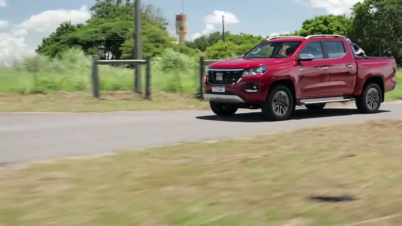 New 2024 Fiat Titano Mid-size Pickup Truck Off Road Drive