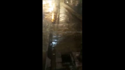 Tubo dañado en el municipio de Itagui