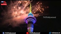 Nueva Zelanda con fuegos artificiales da la bienvenida al 2020