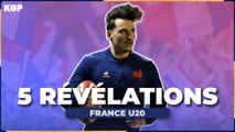  Les 5 révélations des joueurs U20 français