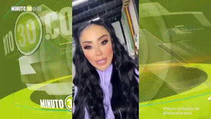 Tuve una emoción muy fuerte Marcela Reyes aseguró que se le estalló un ojo