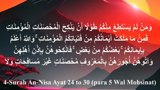 |Surah An-Nisa|Al Nisa Surah|surah nisa| Ayat |24-30 by Syed Saleem|