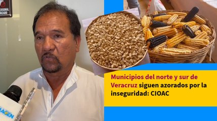 Municipios del norte y sur de Veracruz siguen azorados por la inseguridad: CIOAC