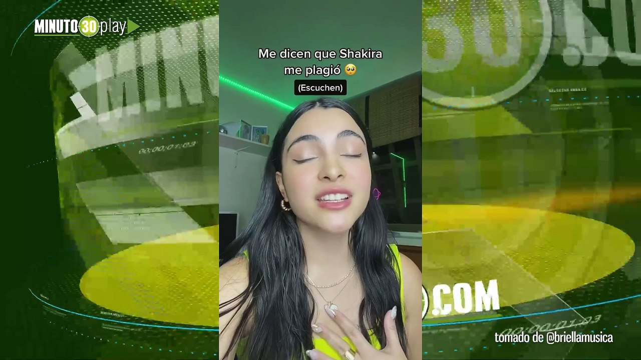 Briella no sabe qué hacer su canción es el coro de la canción Sessions 53 Shakira la copió o se inspiró