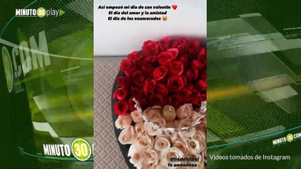 Carmen Villalobos recibe precioso regalo de su novio por San Valentín