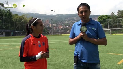20-09-19 Geraldine, la hermana de Edwin Cardona, se forja su propia historia en el fútbol femenino