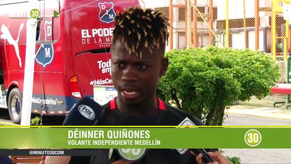 18-10-19 Déinner Quiñones siente que ha hecho méritos para ganarse un puesto en la titular