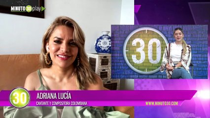 ADRIANA LUCÍA, CANTANTE Y COMPOSITORA COLOMBIANA