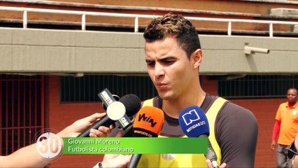 12-12-17 Me encantaria jugar en Nacional reconocio Giovanni Moreno