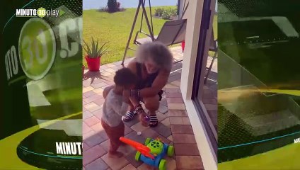 Qué ternura Así son los días de El Pibe Valderrama como abuelo