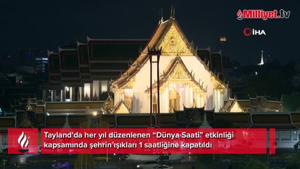 Her yıl yapılıyor! Şehrin ışıkları 1 saatliğine kapatıldı: Nedeni ise...