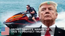 El Servicio Secreto quiere motos de agua para proteger a la familia Trump