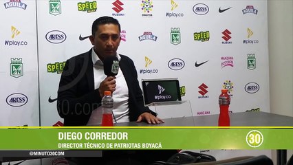 2-08-18 Que piensa etrenador de Patriotas de que le haya tocado enfrentar a Naconal en Copa aguila