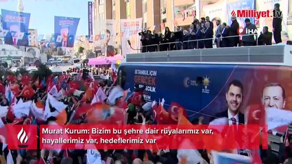Murat Kurum: Bizim bu şehre dair rüyalarımız var, hayallerimiz var, hedeflerimiz var
