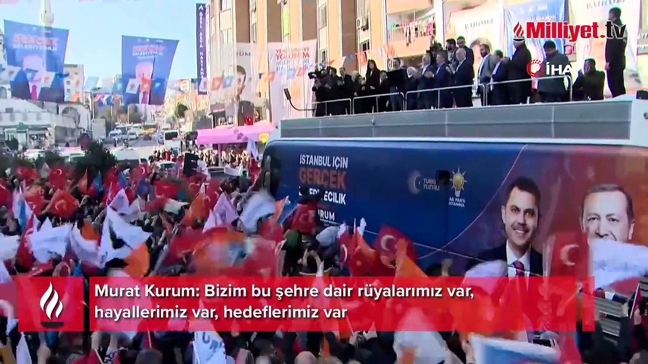 Murat Kurum: Bizim bu şehre dair rüyalarımız var, hayallerimiz var, hedeflerimiz var