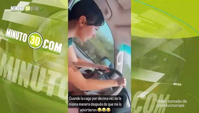 Aída Victoria Merlano publicó video en el que sale en la playa