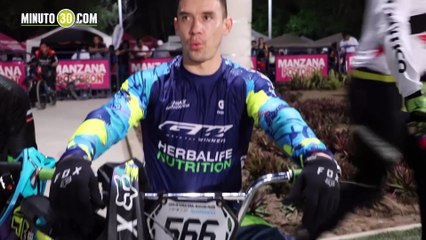 REPORTAJE 2 Carlos Mario Oquendo, entre los bicicrosistas que esperan el aval para regresar a las pistas