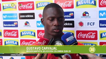 28-01-19 La Selección Colombia Sub-20 realizó su último entrenamiento antes de enfrentar a Brasil en el hexagonal final