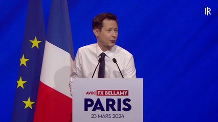 François-Xavier Bellamy (LR): "Les Français ne sont pas de gauche"