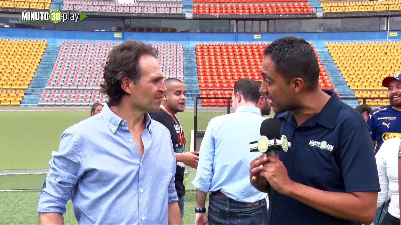 15-03-19 Federico Gutiérrez reiteró que un clásico sin hinchas de Medellín y Nacional, no es clásico