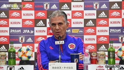 21-03-19 No hay partidos amistosos, sentenció Carlos Queiroz previo al partido con Japón