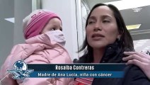“Nos vamos porque en México no nos ayudaron”: papá de niña con cáncer