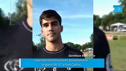 Rugby: Universitario derrotó a San Carlos