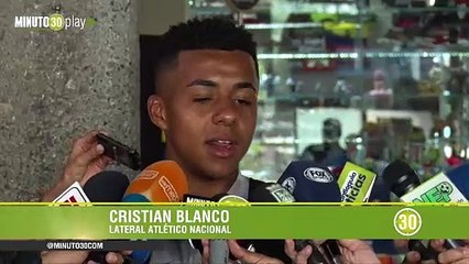 26-03-19 Cristian Blanco, uno de los tantos juveniles que buscará un chance con Nacional en Ibagué