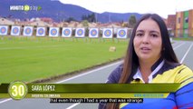 Sara López y Nora Valdez, en la final de la Copa Mundo de tiro con arco