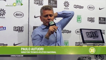 17-05-19 Autuori analiza razones por las que Nacional no logró reponerse a los goles del Tolima