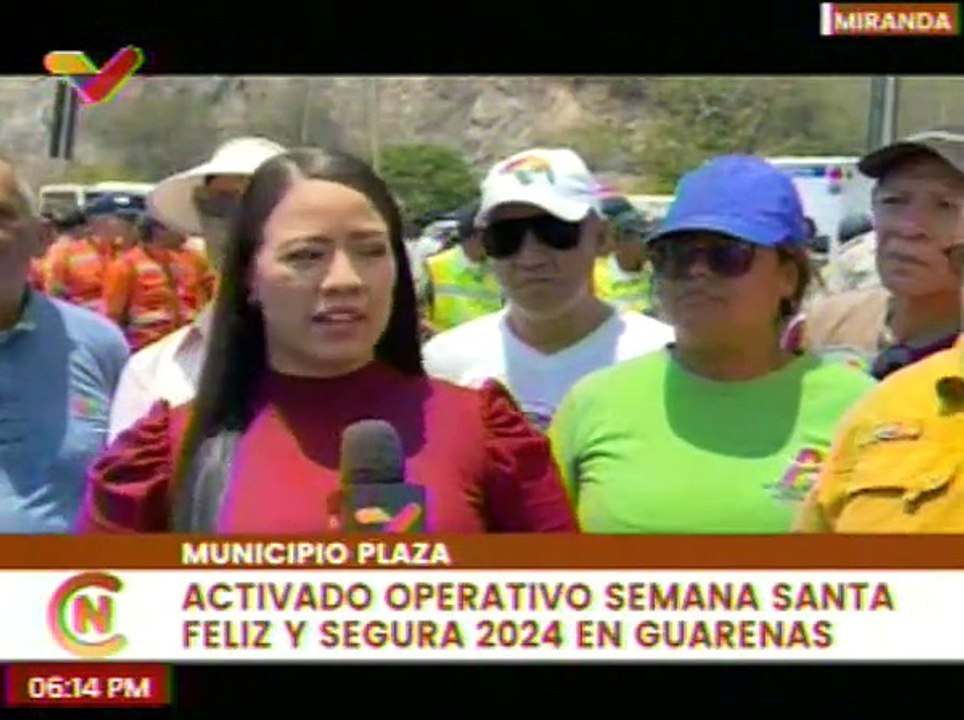 Miranda | Desplegados más de 300 funcionarios en Operativo Semana Santa Segura 2024 en Guarenas
