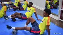 25-06-19 Entrenamiento Selección Colombia en Gimnasio