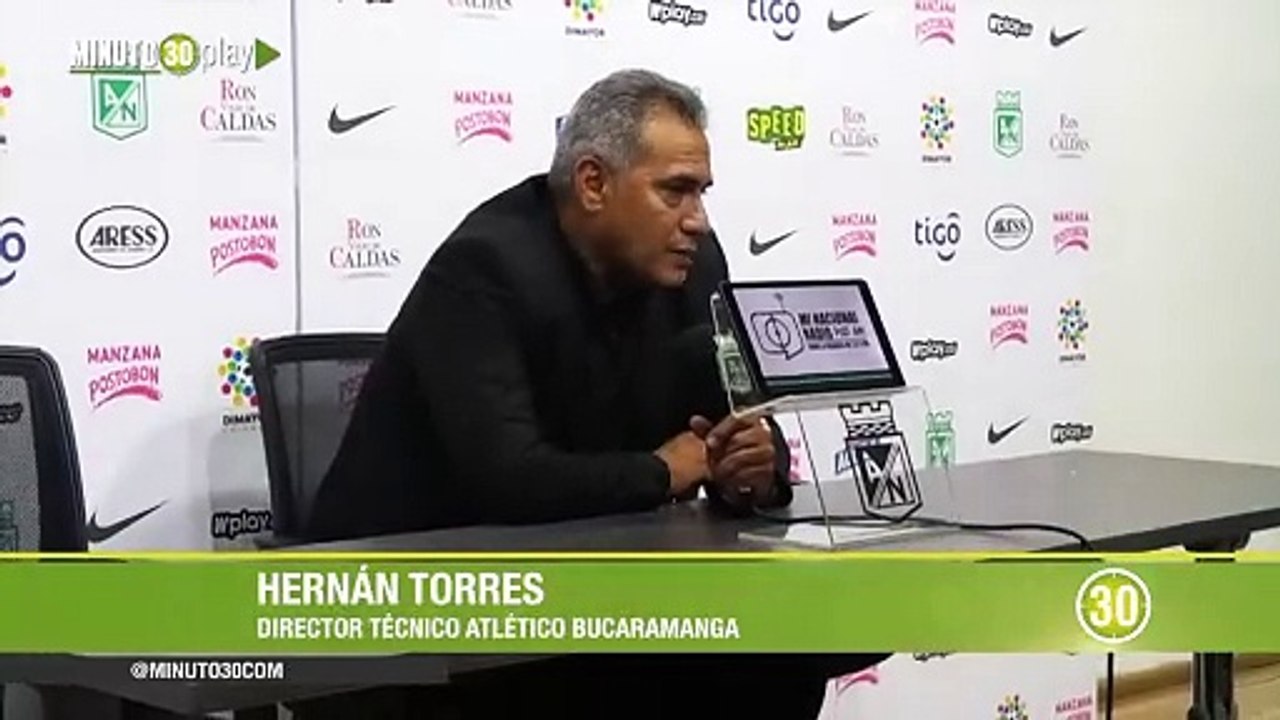 22-07-19 Hernán Torres y su análisis del empate entre Bucaramanga y Nacional