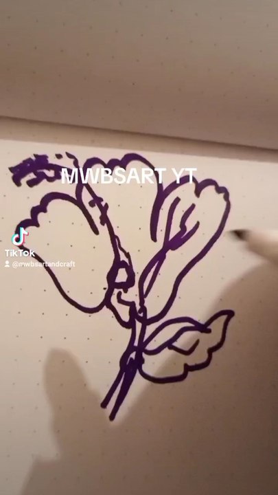 Easy Beautiful Flower  Art #art #flower #mwbsart #beautiful #usa