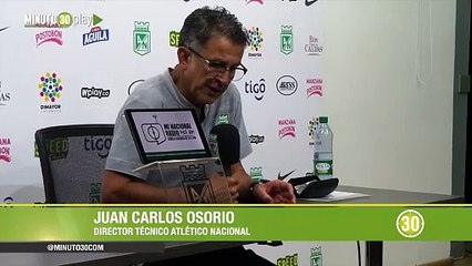 22-07-19 Osorio insinuó las razones de la marcada rotación en partido frente a Bucaramanga