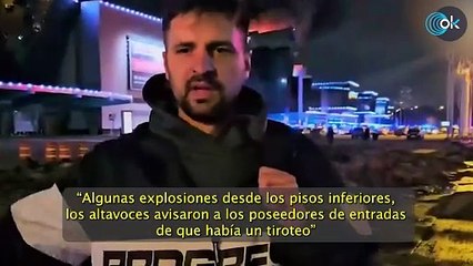 Anastasia Rodionova: Una superviviente del ataque terrorista de Moscú: "Disparaban de forma metódica y en silencio"