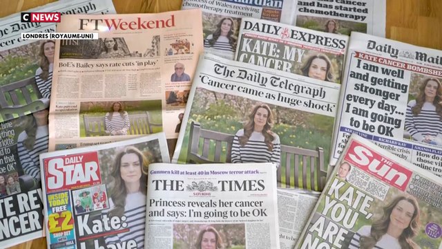Cancer de Kate Middleton : les Britanniques sous le choc