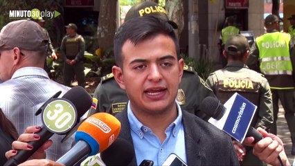 30-09-19 Dispositivo de seguridad para el partido de fútbol femenino en Medellín