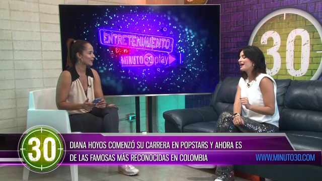 Diana Hoyos, reconocida actriz y cantante colombiana nos acompaña hoy